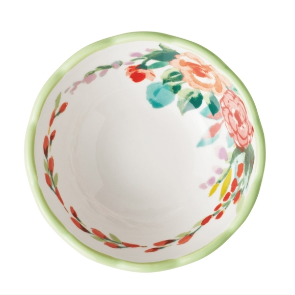 2024 ❤️ New Pioneer Woman Painted Meadow 4-Piece Ceramic Condiment Set - Picture 5 of 10